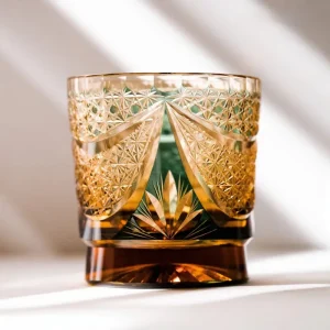 Velmira Natura Aurora Starfall crystal glass elegant barware design