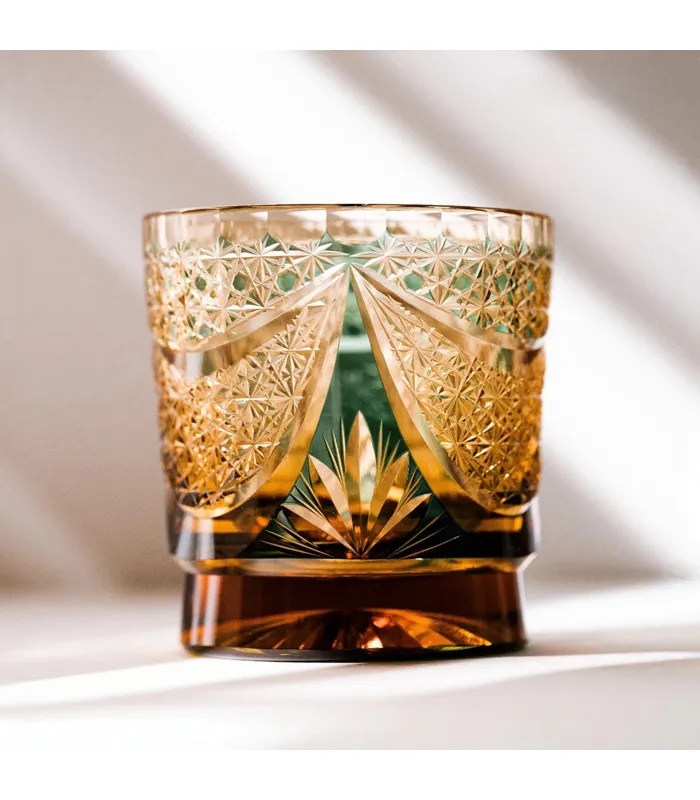 Velmira Natura Aurora Starfall crystal glass elegant barware design