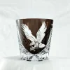 Velmira eagle crest crystal glass premium barware