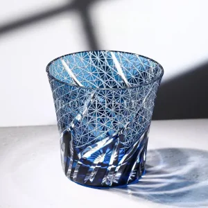 Velmira crystal glass ocean series luxury drinkware